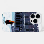 HARRY POTTER™ & Hedwig im HOF VON HOGWARTS™ Case-Mate iPhone Hülle (Rückseite (Horizontal))