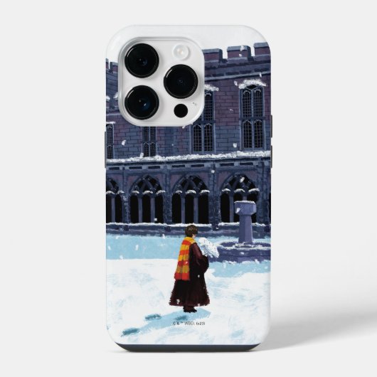 HARRY POTTER™ & Hedwig im HOF VON HOGWARTS™ iPhone Hülle (Rückseite)