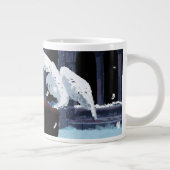 HARRY POTTER™ & Hedwig im Schnee Jumbo-Tasse (Rechts)