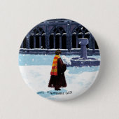 HARRY POTTER™ & Hedwig in HOGWARTS™ Hof Button (Vorderseite)