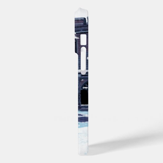 HARRY POTTER™ & Hedwig in HOGWARTS™ Hof Case-Mate iPhone Hülle (Rückseite / Links)