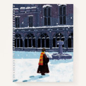 HARRY POTTER™ & Hedwig in HOGWARTS™ Hof Notizblock (Vorderseite)