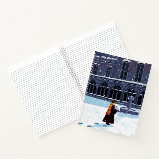 HARRY POTTER™ & Hedwig in HOGWARTS™ Hof Notizblock (Innenseite)