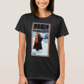 HARRY POTTER™ & Hedwig in HOGWARTS™ Hof T-Shirt (Vorderseite)