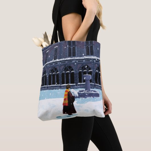 HARRY POTTER™ & Hedwig in HOGWARTS™ Hof Tasche (Von Nahem)