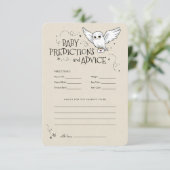 Harry Potter - Hedwig | Kindervorhersagen und Rats Einladung (Stehend Vorderseite)