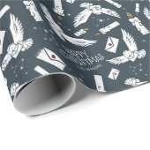 HARRY POTTER™ Hedwig Letters Pattern - Benutzerdef Geschenkpapier (Rolleneckpunkt)