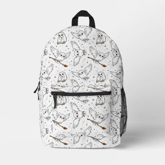 Harry Potter | Hedwig-Muster - Babyparty Bedruckter Rucksack (Vorderseite)