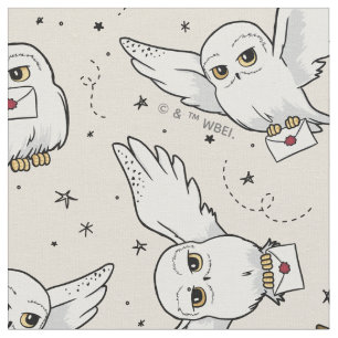 Harry Potter Hedwig-Muster Stoff