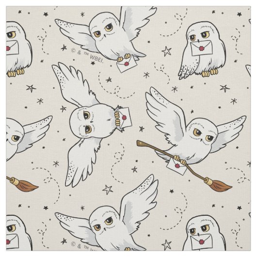 Harry Potter | Hedwig-Muster Stoff (Muster)