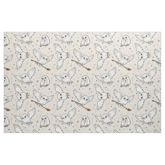 Harry Potter | Hedwig-Muster Stoff (Fat Quarter (45,7 x 55,9 cm))