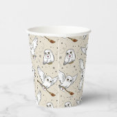 Harry Potter | Hedwig Pattern - Babydusche Pappbecher (Rechts)