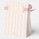 Harry Potter Hedwig Pink Stripe Baby Shower Geschenkschachtel (Rückseite)