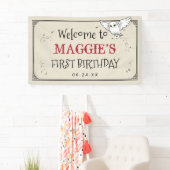 Harry Potter | Hedwig Special Delivery Birthday Banner (Insitu)