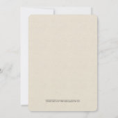 Harry Potter - Hedwig | Wünsche für Baby Einladung (Rückseite)