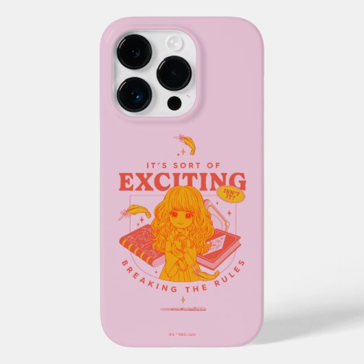 HARRY POTTER™ | Hermione Granger Es ist aufregend Case-Mate iPhone Hülle (Rückseite)