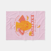 HARRY POTTER™ | Hermione Granger Es ist aufregend Fleecedecke (Vorderseite (Horizontal))