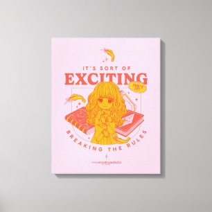 HARRY POTTER™ Hermione Granger Es ist aufregend Leinwanddruck