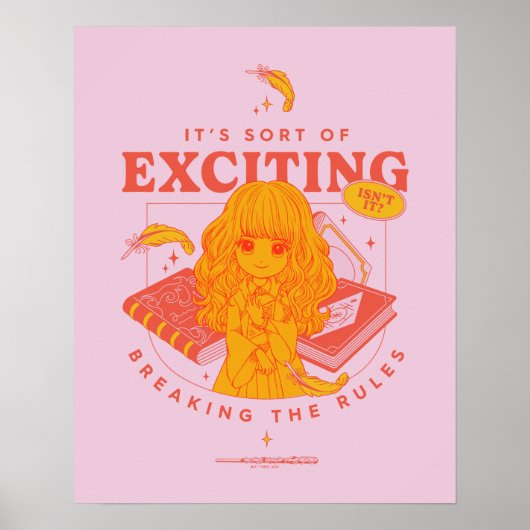 HARRY POTTER™ | Hermione Granger Es ist aufregend Poster (Vorne)