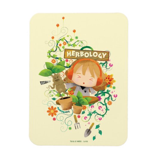 Harry Potter | Hermione Herbology Class Graphic Magnet (Vertikal)