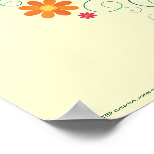 Harry Potter | Hermione Herbology Class Graphic Poster (Ecke)