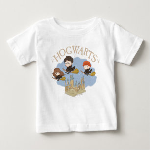 HARRY POTTER™, Hermione & Ron Fly Over HOGWARTS™ Baby T-shirt