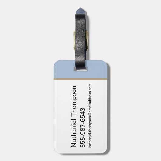 HARRY POTTER™, Hermione & Ron Fly Over HOGWARTS™ Gepäckanhänger (Rückseite vertikal)