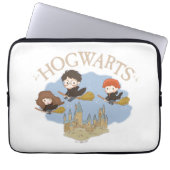 HARRY POTTER™, Hermione & Ron Fly Over HOGWARTS™ Laptopschutzhülle (Vorderseite)