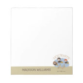 HARRY POTTER™, Hermione & Ron Fly Over HOGWARTS™ Notizblock (Vorderseite)