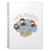 HARRY POTTER™, Hermione & Ron Fly Over HOGWARTS™ Notizblock (Vorderseite)