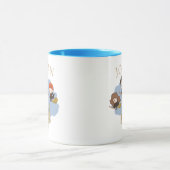 HARRY POTTER™, Hermione, & Ron Fly Over HOGWARTS™ Tasse (Zentrum)