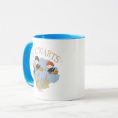 HARRY POTTER™, Hermione & Ron Fly Over HOGWARTS™ Tasse (Vorderseite Links)
