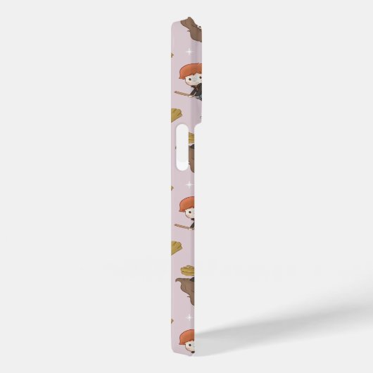 HARRY POTTER™, Hermione & Ron Flying Pattern Case-Mate iPhone Hülle (Rückseite / Rechts)