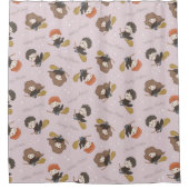 HARRY POTTER™, Hermione & Ron Flying Pattern Duschvorhang (Vorderseite)