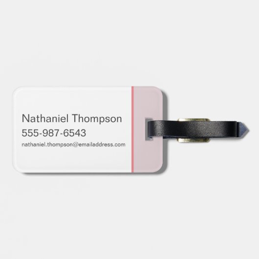 HARRY POTTER™, Hermione & Ron Flying Pattern Gepäckanhänger (Rückseite horizontal)