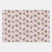 HARRY POTTER™, Hermione & Ron Flying Pattern Geschenkpapier Set (Vorderseite 2)