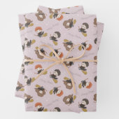 HARRY POTTER™, Hermione & Ron Flying Pattern Geschenkpapier Set (Beispiel)