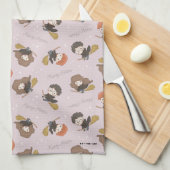 HARRY POTTER™, Hermione & Ron Flying Pattern Geschirrtuch (Viertel Falte)