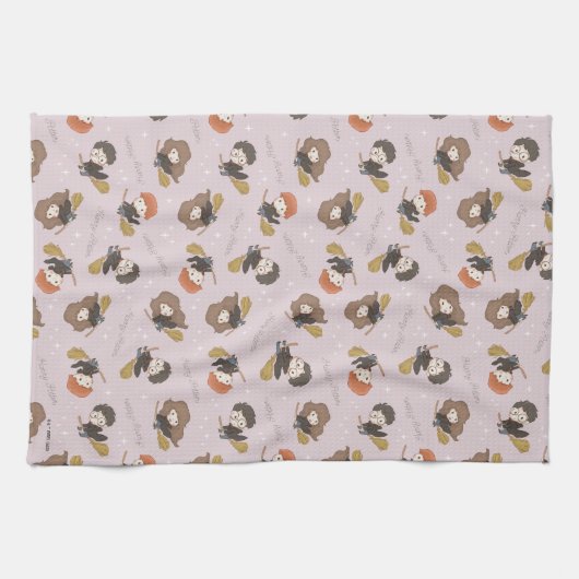 HARRY POTTER™, Hermione & Ron Flying Pattern Geschirrtuch (Horizontal)