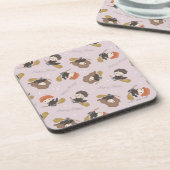 HARRY POTTER™, Hermione & Ron Flying Pattern Getränkeuntersetzer (Linke Seite)