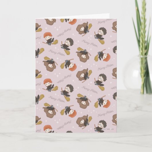 HARRY POTTER™, Hermione & Ron Flying Pattern Karte (Vorderseite)