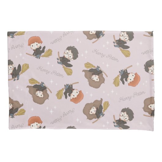 HARRY POTTER™, Hermione & Ron Flying Pattern Kissenbezug (Vorderseite)