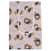 HARRY POTTER™, Hermione & Ron Flying Pattern Mittlere Geschenktüte (Rückseite)