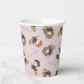 HARRY POTTER™, Hermione & Ron Flying Pattern Pappbecher (Links)