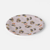 HARRY POTTER™, Hermione & Ron Flying Pattern Pappteller (Schrägansicht)