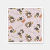 HARRY POTTER™, Hermione & Ron Flying Pattern Serviette (Vorderseite)