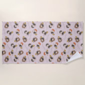 HARRY POTTER™, Hermione & Ron Flying Pattern Strandtuch (Vorderseite)