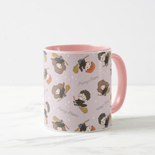 HARRY POTTER™, Hermione & Ron Flying Pattern Tasse (VorderseiteRechts)