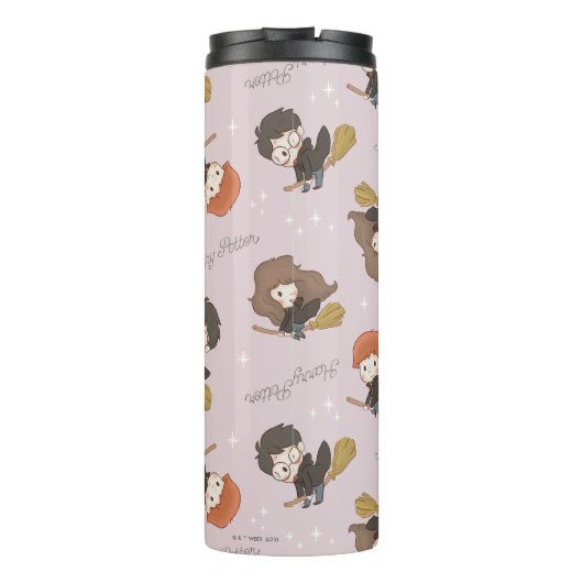 HARRY POTTER™, Hermione & Ron Flying Pattern Thermosbecher (Rückseite)