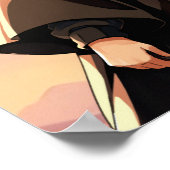 HARRY POTTER™ Hermione & Ron HOGWARTS™ Anime Scene Poster (Ecke)